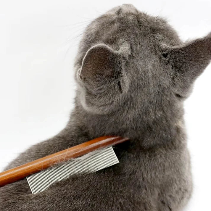 Wooden Cat Comb