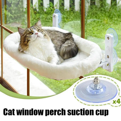 Foldable Cat Hammock Suction Cup Holder