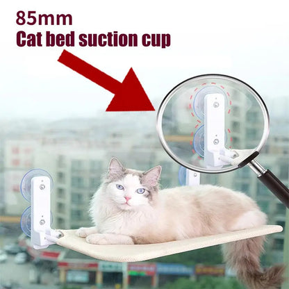 Foldable Cat Hammock Suction Cup Holder