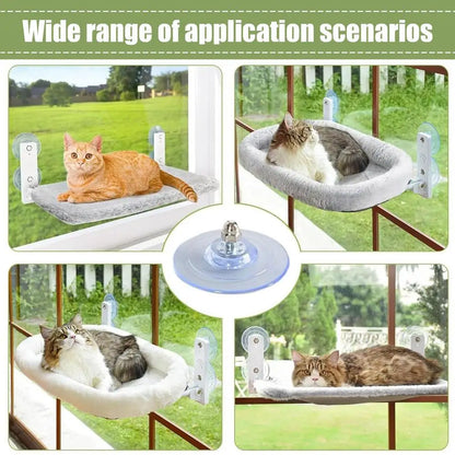 Foldable Cat Hammock Suction Cup Holder