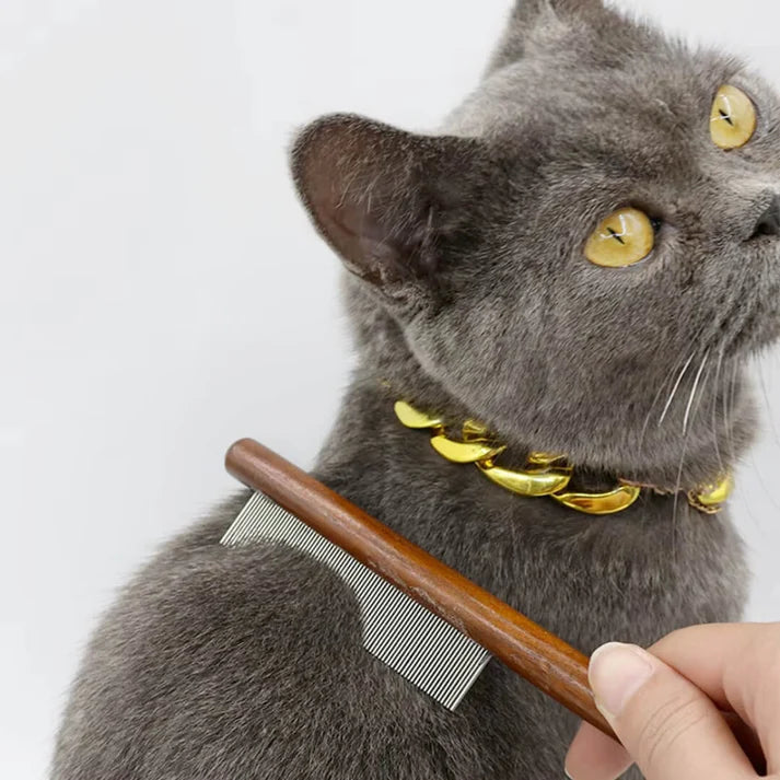 Wooden Cat Comb