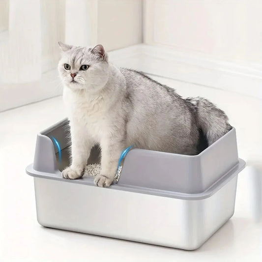 Stainless Steel Cat Litter Box