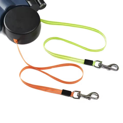 2 Dog Retractable Leash